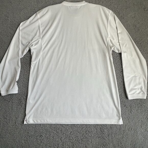 Wilson Hypertek System Shirt Men’s Large Gym Baseball Polyester Long Sleeve - Picture 14 of 15